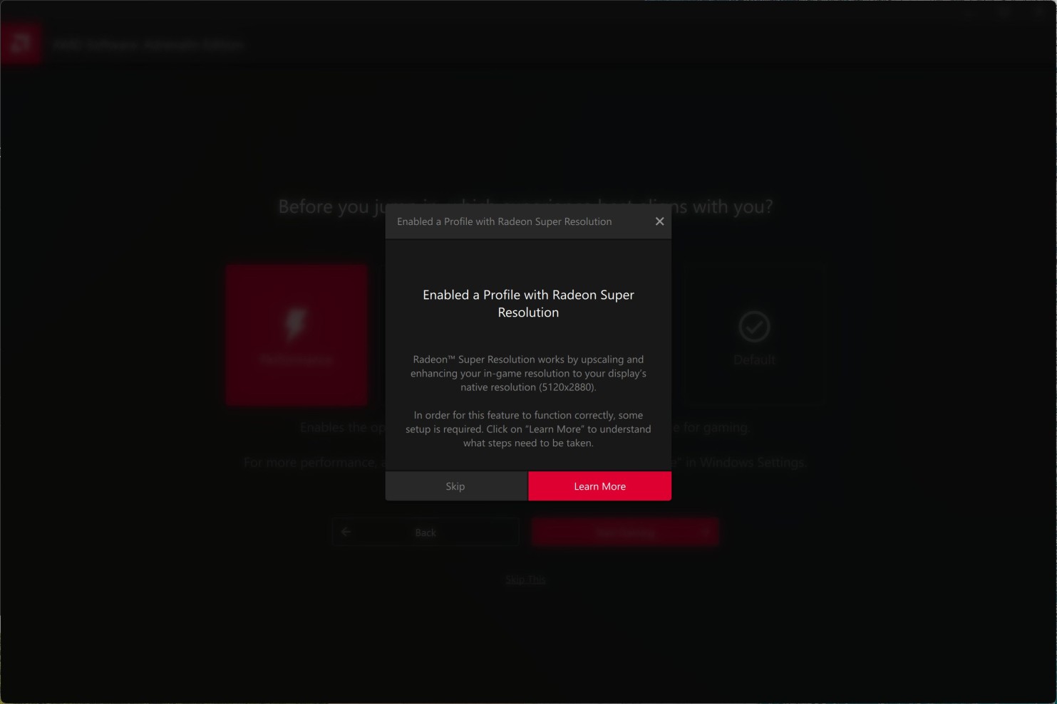 Installing AMD drivers under Windows