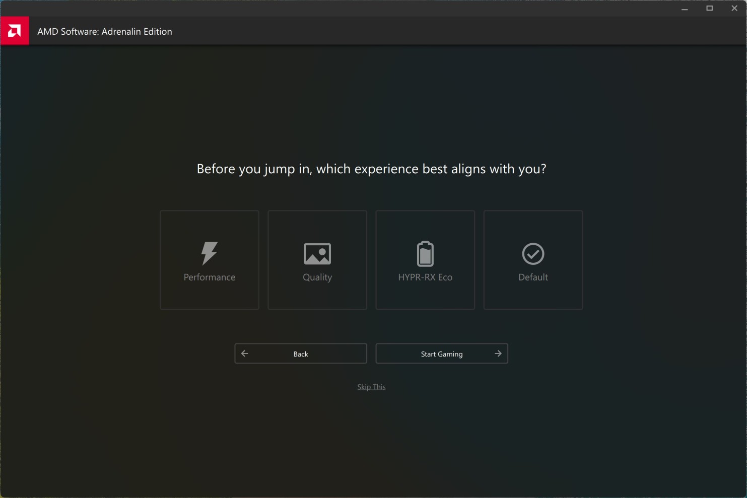 Installing AMD drivers under Windows
