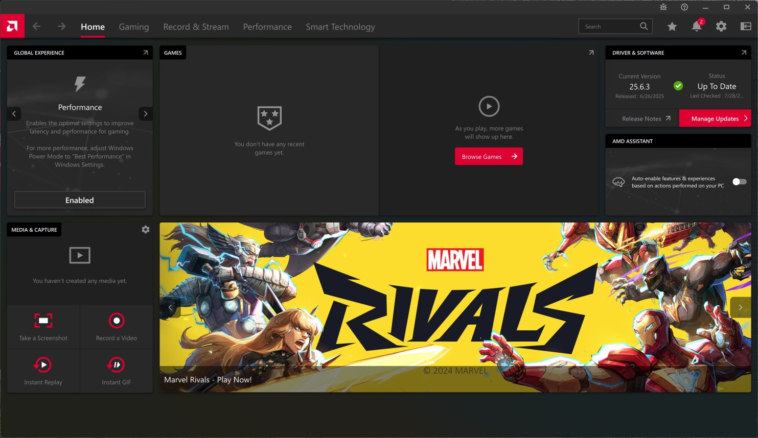 Installing AMD drivers under Windows